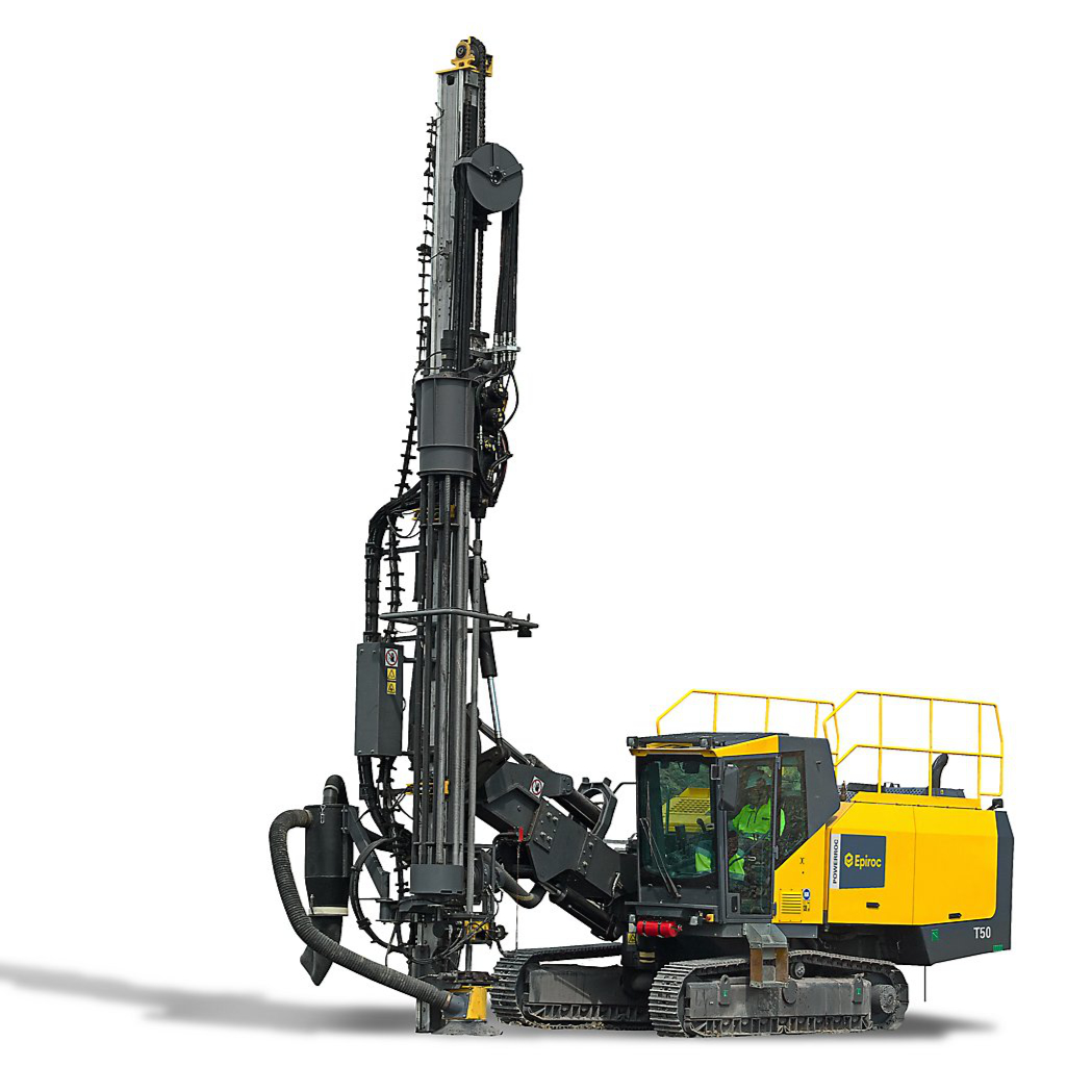- станок ударно-вращательного бурения atlas copco. атлас копко буровые станки. буровой станок atlas copco. Bm 500 bohrtec. буровой станок flexiroc d55.