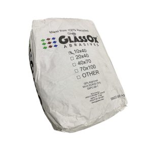 GlassOx AbrasivesTM 10x40, 50lbs Bag